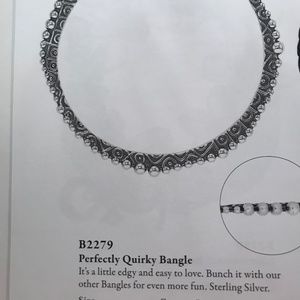 Silpada Perfectly Quirky Bangle Bracelet